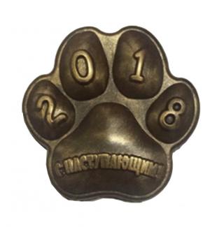 Лапа к Новому 2018 Году - шоколадный подарок к новому году 2018